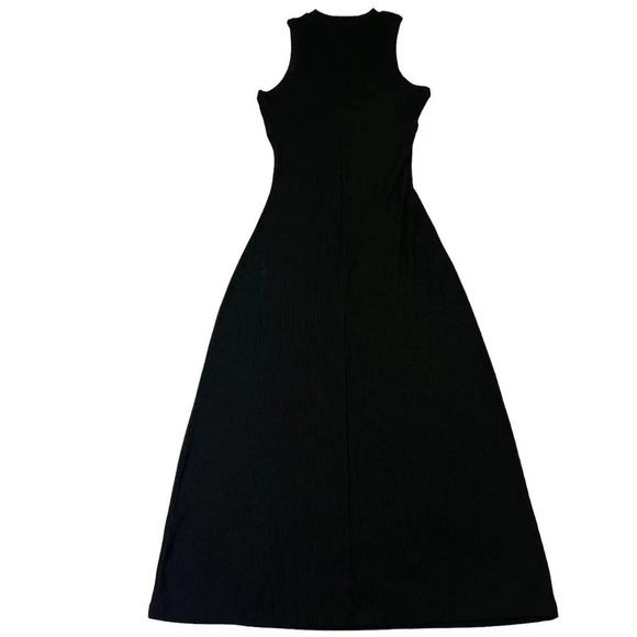 Asos Design Black Maxi Dress Sleeveless Stretch Cutout Size 6 Women's NWT - Picture 5 of 9